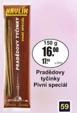 Adam Pradědovy tyčinky Pivní speciál nabídka