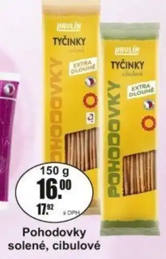 Adam Pohodovky solené, cibulové nabídka