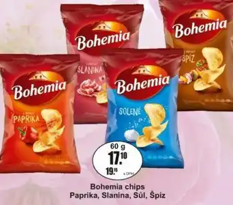 Adam Bohemia chips Paprika, Slanina, Sůl, Špíz nabídka