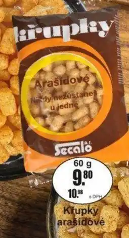 Adam Křupky arašídové nabídka