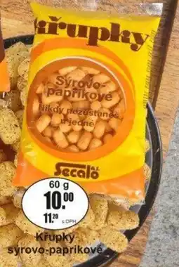 Adam Křupky sýrovo-paprikové nabídka