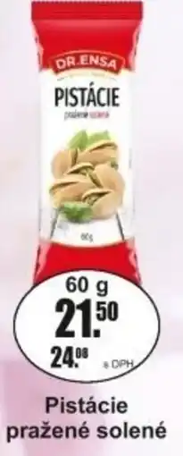 Adam DR.Ensa Pistácie pražené solené nabídka