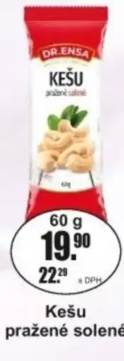 Adam DR.Ensa Kešu pražené solené nabídka