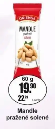 Adam DR.Ensa Mandle pražené solené nabídka