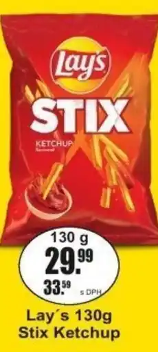 Adam Lay's Stix Ketchup nabídka