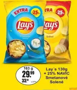Adam Lay's 130g + 25% NAVÍC Smetanové Solené nabídka