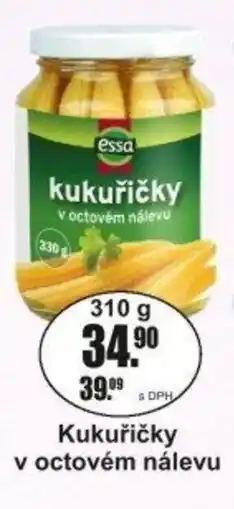 Adam Essa Kukuřičky v octovém nálevu nabídka
