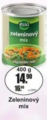Adam Essa Zeleninový mix nabídka