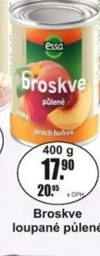 Adam Essa Broskve loupané půlené nabídka