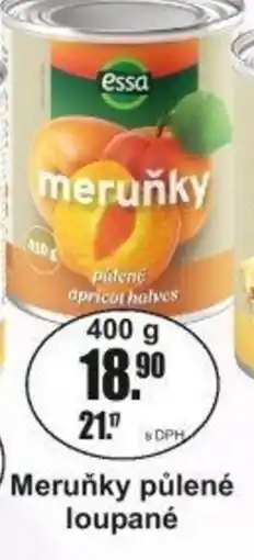 Adam Essa Meruňky půlené loupané nabídka
