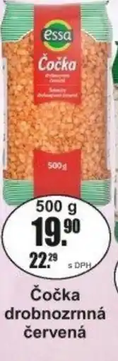 Adam Essa Čočka drobnozrnná červená nabídka