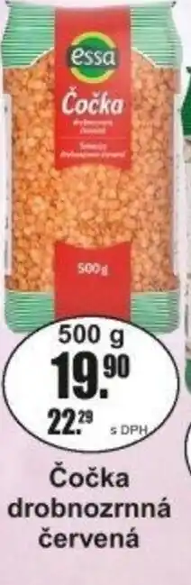 Adam Essa Čočka drobnozrnná červená nabídka