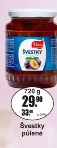 Adam Viva Švestky půlené nabídka