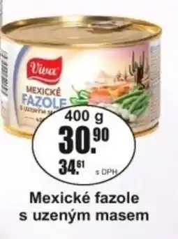 Adam Viva Mexické fazole s uzeným masem nabídka