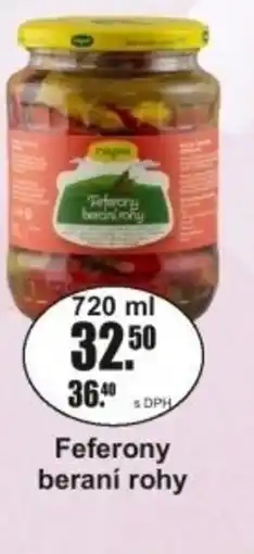 Adam Rapa Feferony beraní rohy nabídka