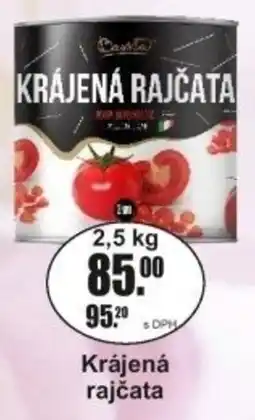 Adam Bassta Krájená rajčata nabídka