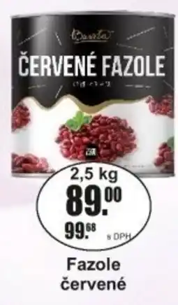 Adam Bassta Fazole červené nabídka