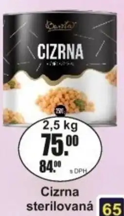 Adam Bassta Cizrna sterilovaná nabídka