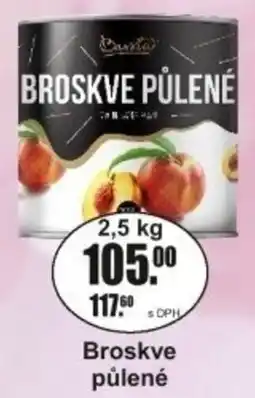 Adam Bassta Broskve půlené nabídka