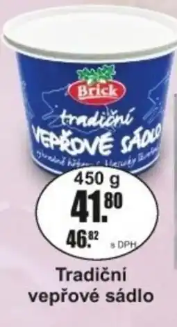 Adam Brick Tradiční vepřové sádlo nabídka