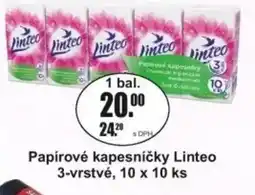 Adam Papírové kapesníčky Linteo 3-vrstvé nabídka
