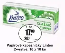 Adam Papírové kapesníčky Linteo 2-vrstvé nabídka