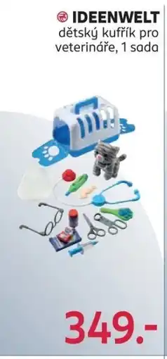 Rossmann IDEENWELT dětský kufřík pro veterináře nabídka