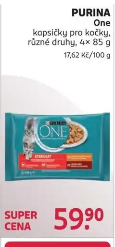 Rossmann PURINA One kapsičky pro kočky nabídka