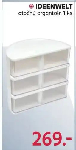 Rossmann IDEENWELT otočný organizér nabídka