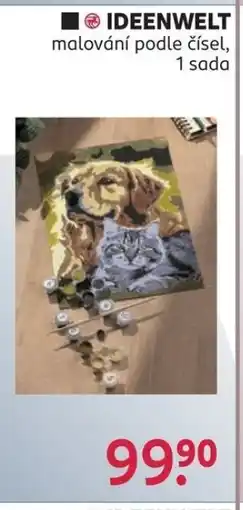 Rossmann IDEENWELT malování podle čísel nabídka