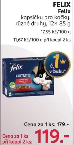Rossmann FELIX kapsičky pro kočky nabídka