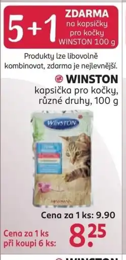 Rossmann WINSTON kapsička pro kočky nabídka