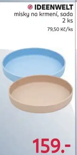Rossmann IDEENWELT misky na krmení, sada nabídka