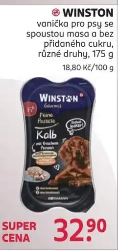Rossmann WINSTON vanička pro psy se spoustou masa a bez přidaného cukru nabídka