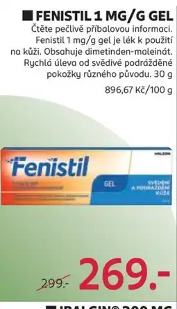 Rossmann FENISTIL 1 mg/ gel nabídka