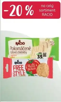 Rossmann Na celý sortiment RACIO nabídka