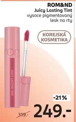 Rossmann ROM&ND Juicy Lasting Tint nabídka