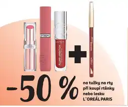 Rossmann Na tužky na rty při koupi rtěnky nebo lesku L'OREAL PARIS nabídka