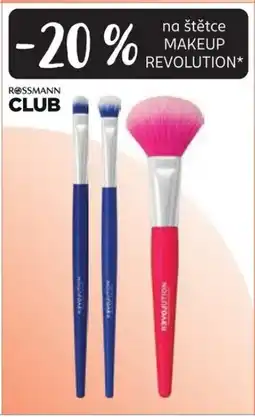 Rossmann Na štětce Makeup REVOLUTION nabídka