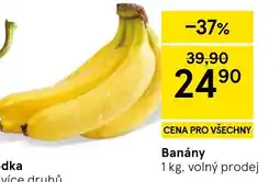 Tesco Banány nabídka