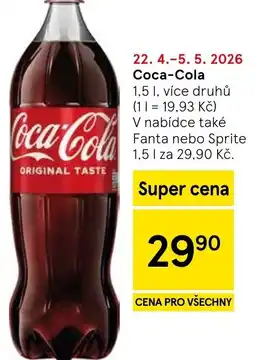 Tesco Coca-Cola nabídka