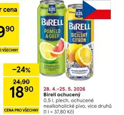 Tesco Birell ochucený nabídka