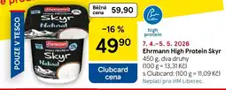 Tesco Ehrmann High Protein Skyr nabídka