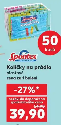 Kaufland Kolíčky na prádlo nabídka