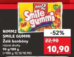 Kaufland Nimm2 Smile gummi nabídka