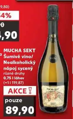Kaufland Mucha sekt nabídka