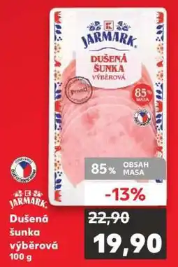 Kaufland Dušená šunka výběrová 100 g nabídka