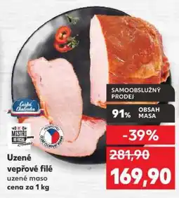 Kaufland Uzené vepřové filé nabídka