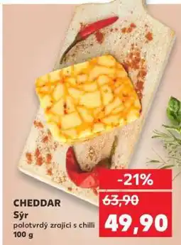 Kaufland Cheddar nabídka