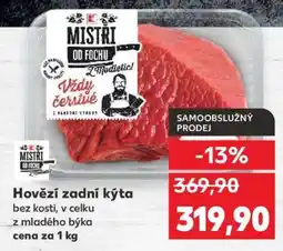 Kaufland Hovězí zadní kýta nabídka